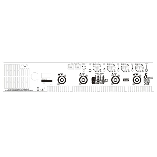 Danley D8K4-ND-110 4-Channel Professional Amplifier