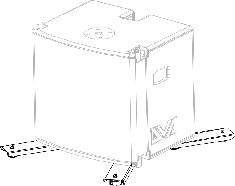 dBTechnologies DGS-MS12 Ground Stacking Base