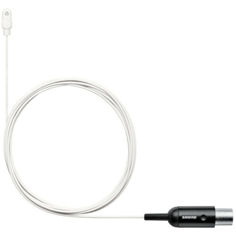 Shure DL4W/O-MTQG-A Duraplex Lav Mic White Omni Mtqg