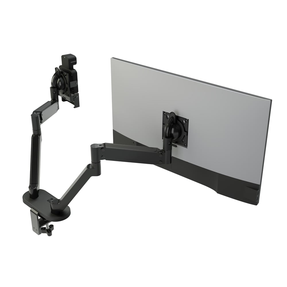 Chief DMA2B Dual Dynamic Monitor Arm Black