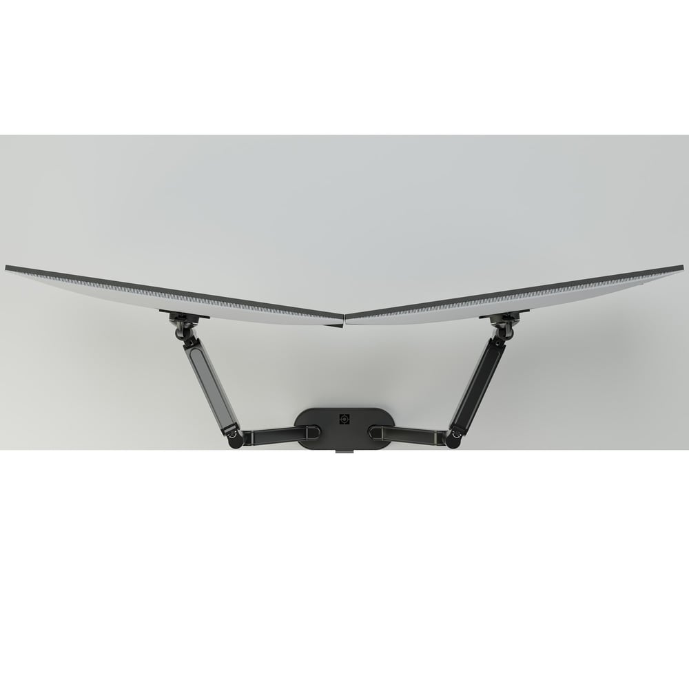 Chief DMA2B Dual Dynamic Monitor Arm Black