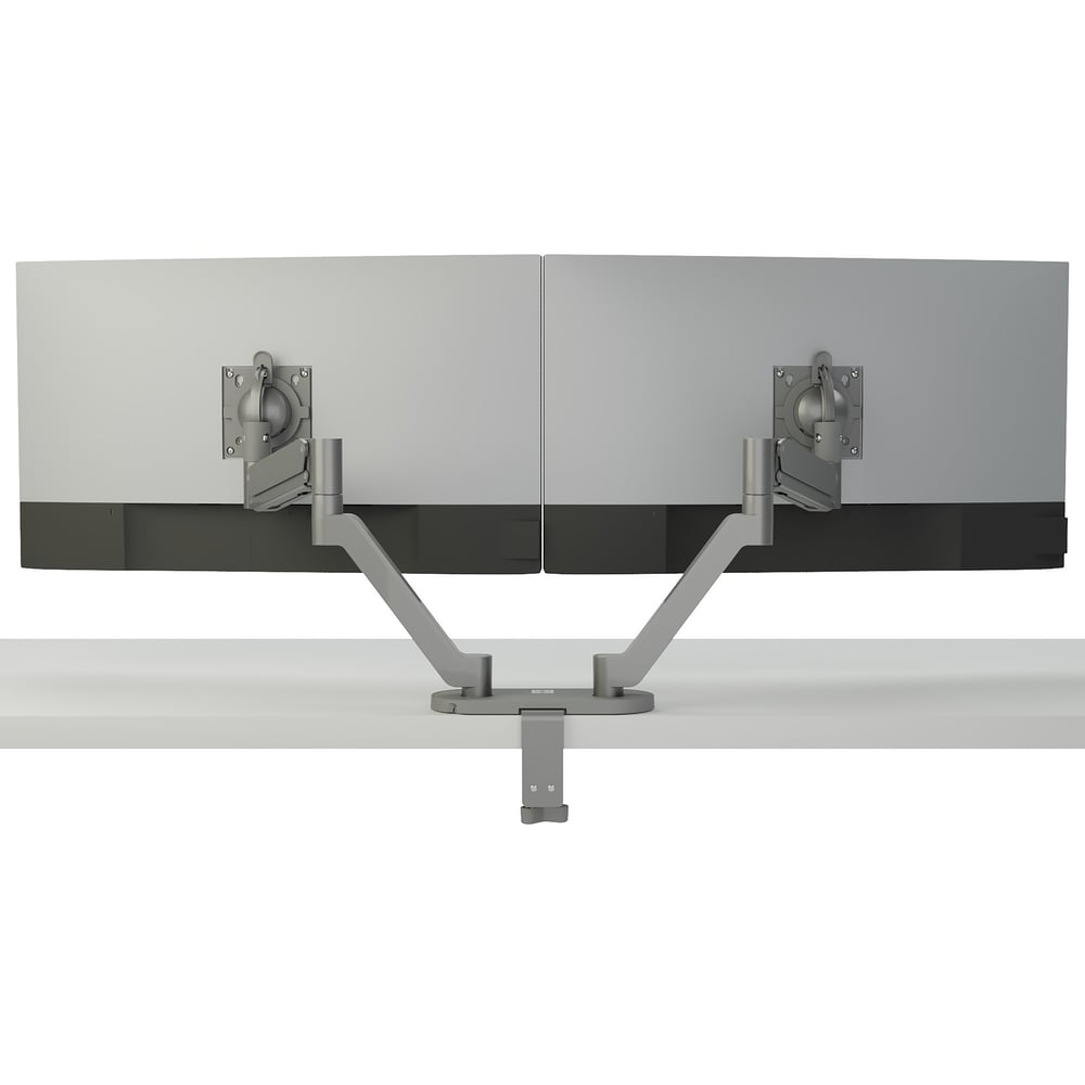 Chief DMA2S Dual Dynamic Monitor Arm, Silver