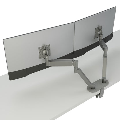 Chief DMA2S Dual Dynamic Monitor Arm, Silver