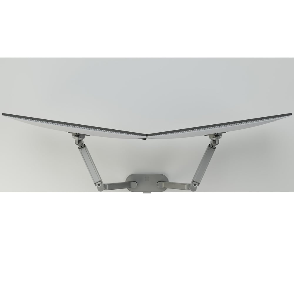 Chief DMA2S Dual Dynamic Monitor Arm, Silver