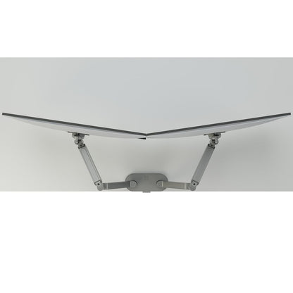 Chief DMA2S Dual Dynamic Monitor Arm, Silver