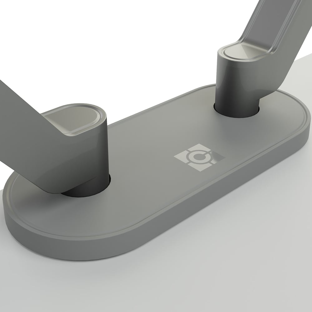 Chief DMA2S Dual Dynamic Monitor Arm, Silver