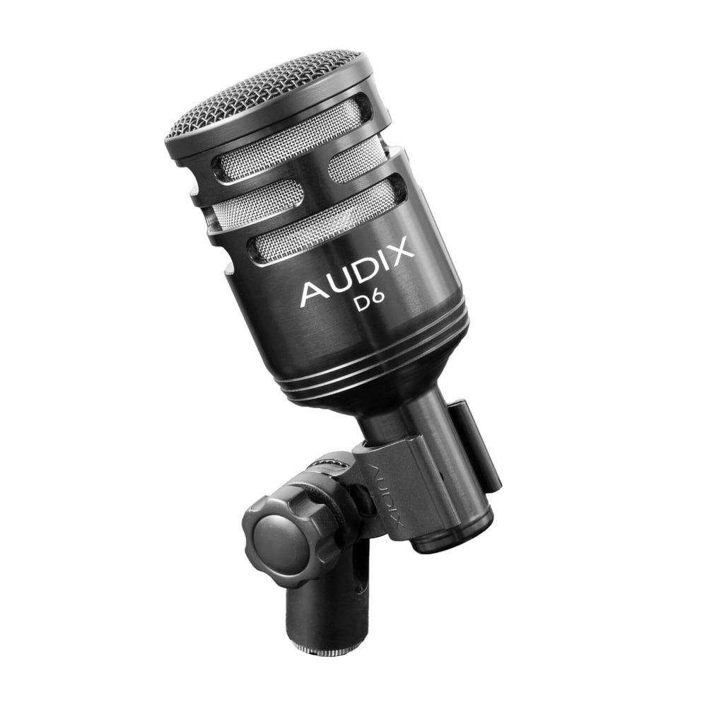 Audix DP8 Drum Kit, Pkg Of 8, 1-I5 2-D2, 1-D4, 1-D6, 2-M1280B, 1-M1280Bhc