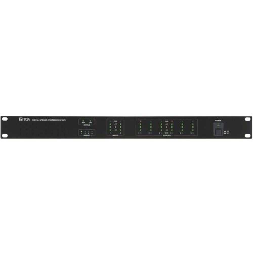 TOA DP-SP3 CU 2-Input/6-Output Digital Speaker Processor 1U- Optional Mb-15B Rack Kit