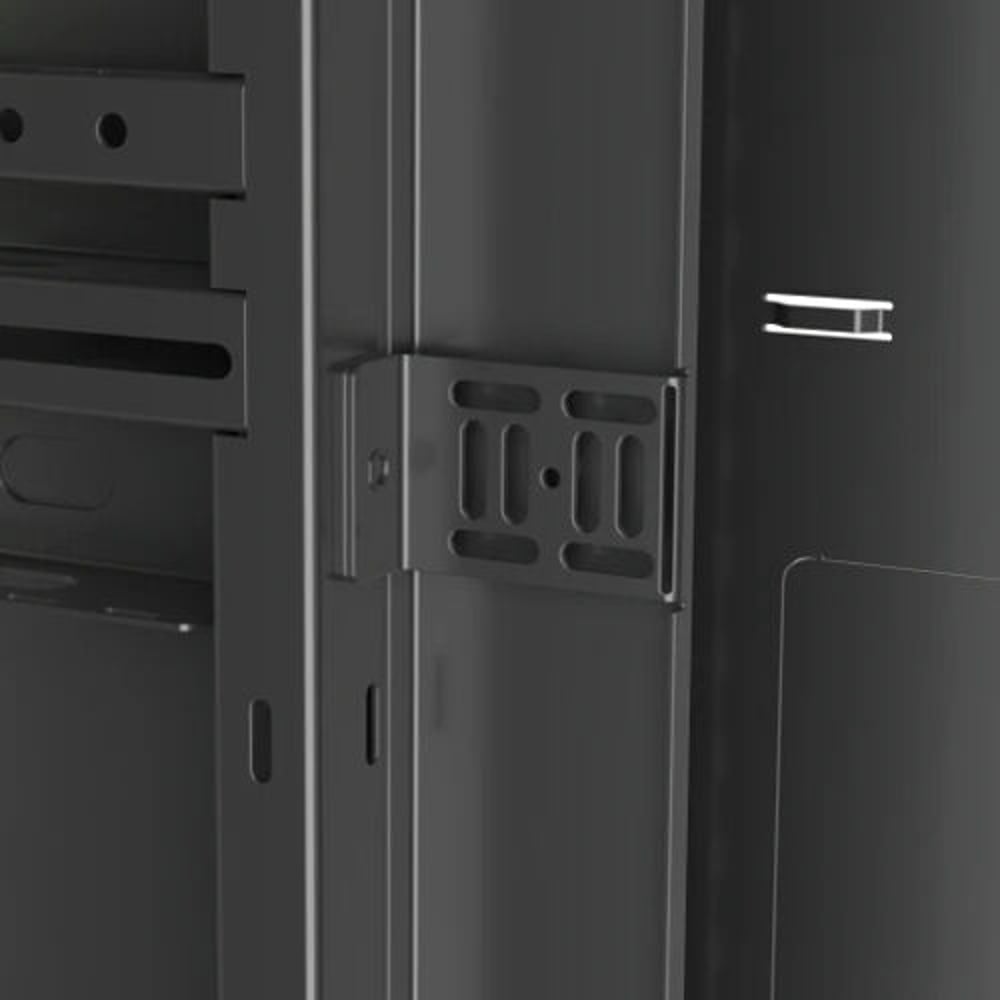 Middle Atlantic DWR-12-32PD 12Sp/32D Wall Rack W/ Plexi Door