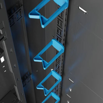 Middle Atlantic DWR-12-32PD 12Sp/32D Wall Rack W/ Plexi Door