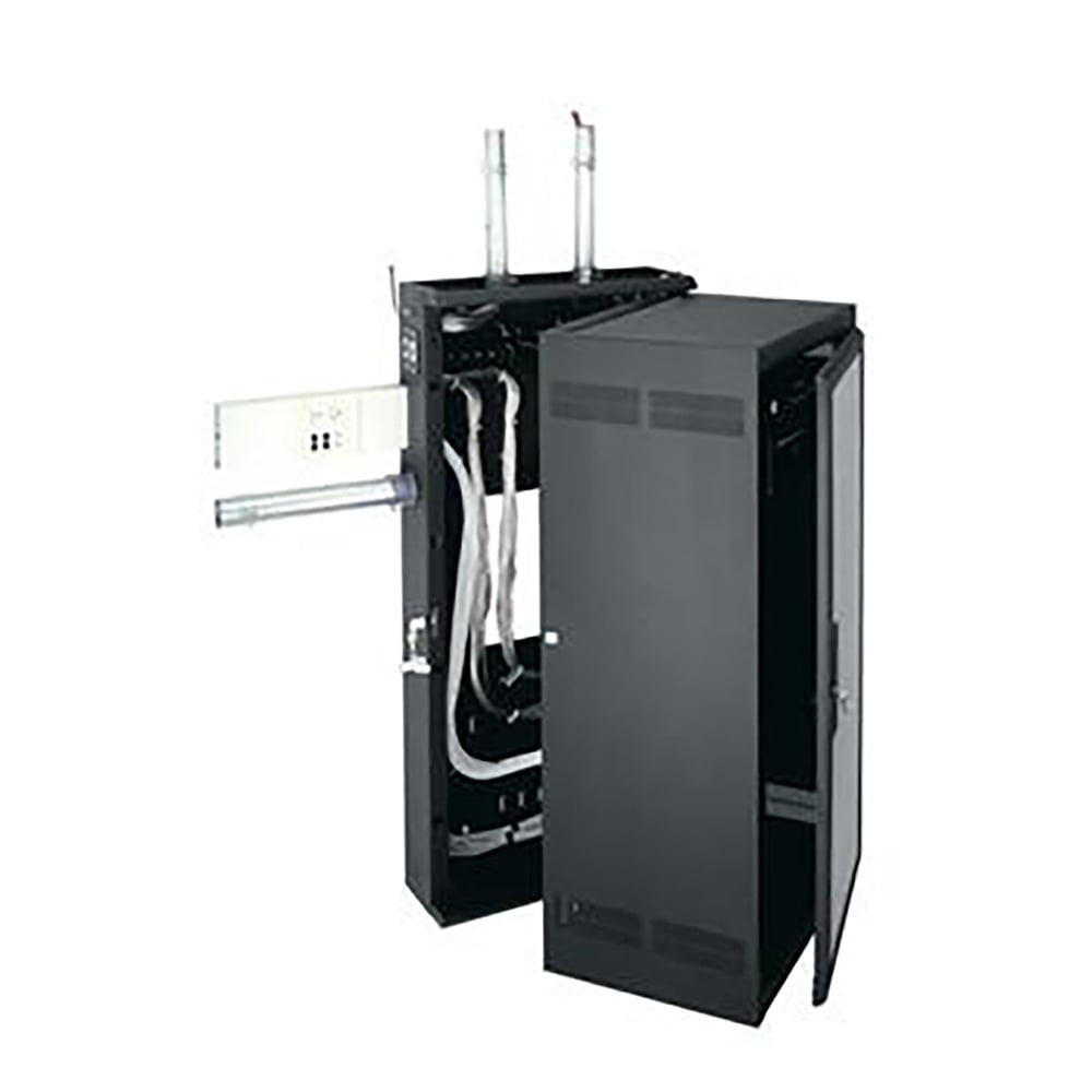 Middle Atlantic DWR-18-17PD 18Sp/17D Wallrack W/Plexi Dr