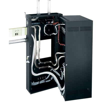 Middle Atlantic DWR-18-22PD 18Sp/22D Wallrack W/Plexi Door