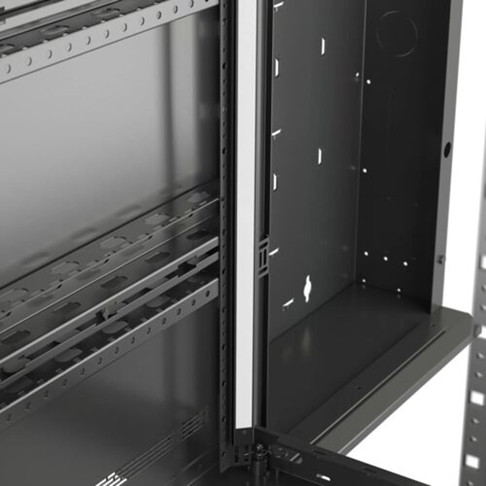 Middle Atlantic DWR-21-17PD 21Sp/17D Wallrack W/Plexi Dr
