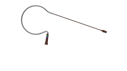 Countryman E6 Directional Earset With Classic/Springy Boom For Sennheiser | 3.5mm locking (SR) (2mm) | For very powerful vocals | Cocoa