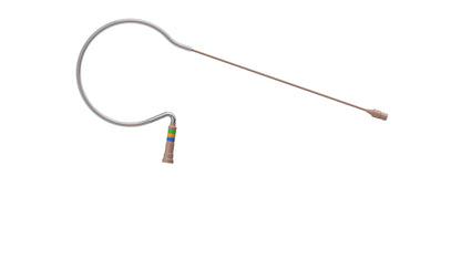 Countryman E6 Directional Earset With  Very Flexible Boom For Shure | TA4F (AX) (2mm) | For speaking and vocals | Tan