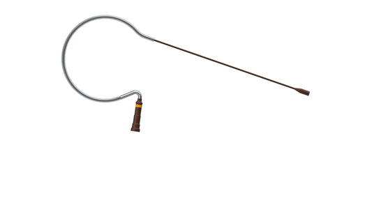 Countryman E6 Omnidirectional Earset With Very Flexible Boom For Shure | TA4F (AX) (1mm) | Standard Gain | Cocoa