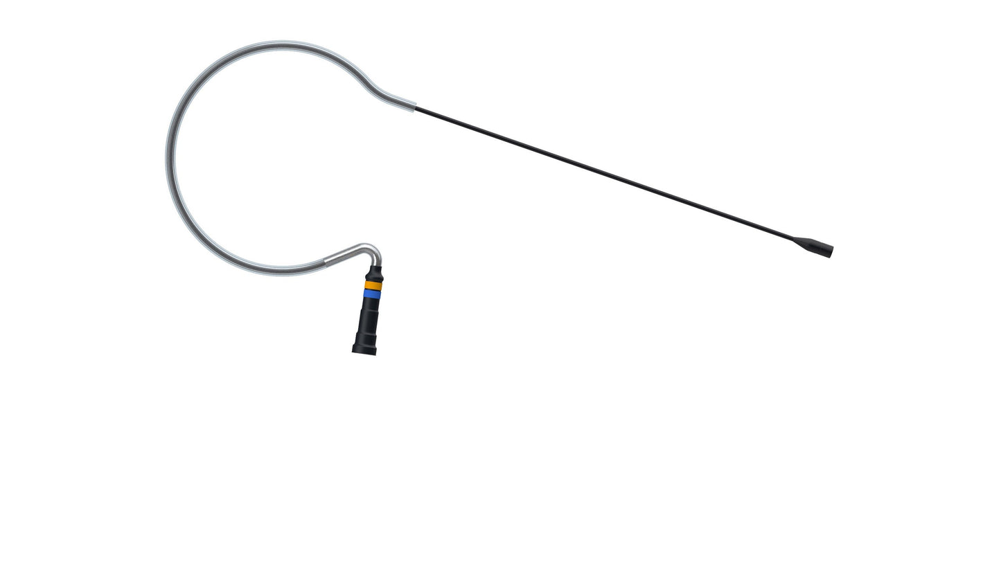 Countryman E6 Omnidirectional Earset With Very Flexible Boom For Sennheiser | 3.5mm locking (SR) (1mm) | For speaking and vocals | Black