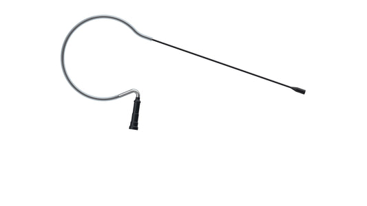 Countryman E6 Omnidirectional Earset With Classic/Springy Boom For Shure | TA4F (AX) (1mm) | Standard Gain | Black