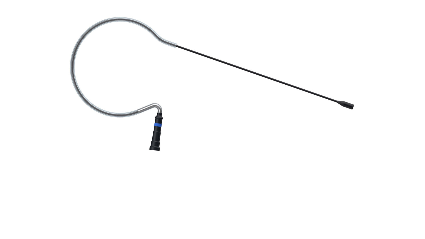 Countryman E6 Omnidirectional Earset With Classic/Springy Boom For Shure | TA4F (AX) (2mm) | For speaking and vocals | Black