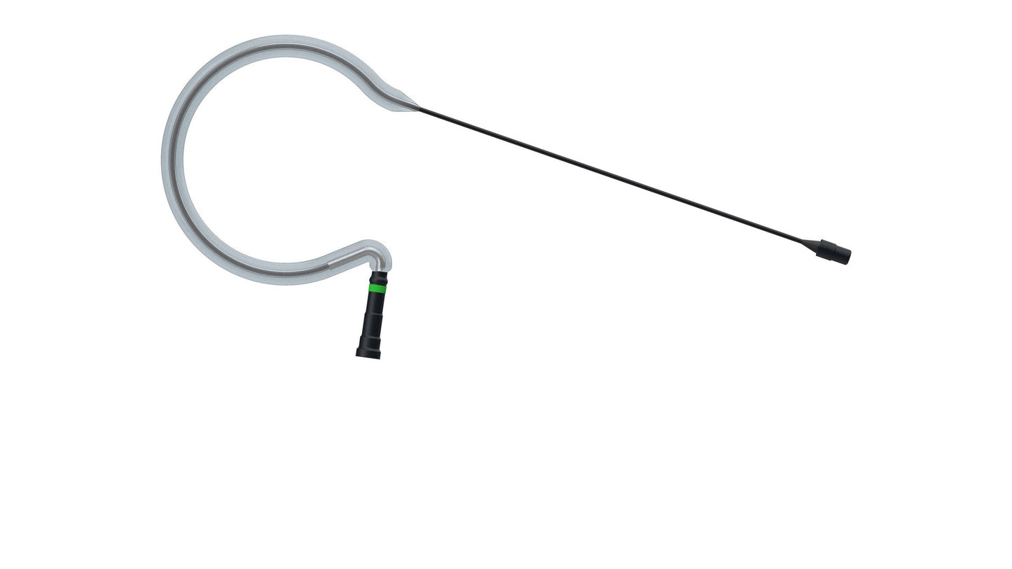 Countryman E6 Directional Earset With Flexible Boom And Springy Ear Section For Sennheiser | 3.5mm locking (SR) (1mm) | Standard Gain | Black