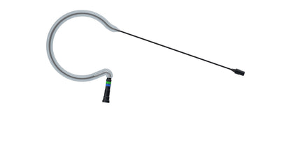 Countryman E6 Directional Earset With Flexible Boom And Springy Ear Section For Sennheiser | 3.5mm locking (SR) (1mm) | For speaking and vocals | Black