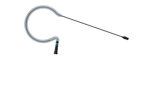 Countryman E6 Directional Earset With Very Flexible Boom And Springy Ear Section For Shure | Lemo 3 pin (S3) (2mm) | For speaking and vocals | Black