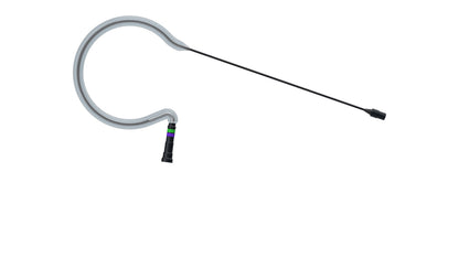 Countryman E6 Directional Earset With Flexible Boom And Springy Ear Section For Shure | TA4F (AX) (1mm) | For very powerful vocals | Black