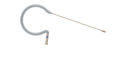 Countryman E6 Omnidirectional Earset With Flexible Boom And Springy Ear Section For Sennheiser | 3.5mm locking (SR) (1mm) | For speaking and vocals | Light Beige