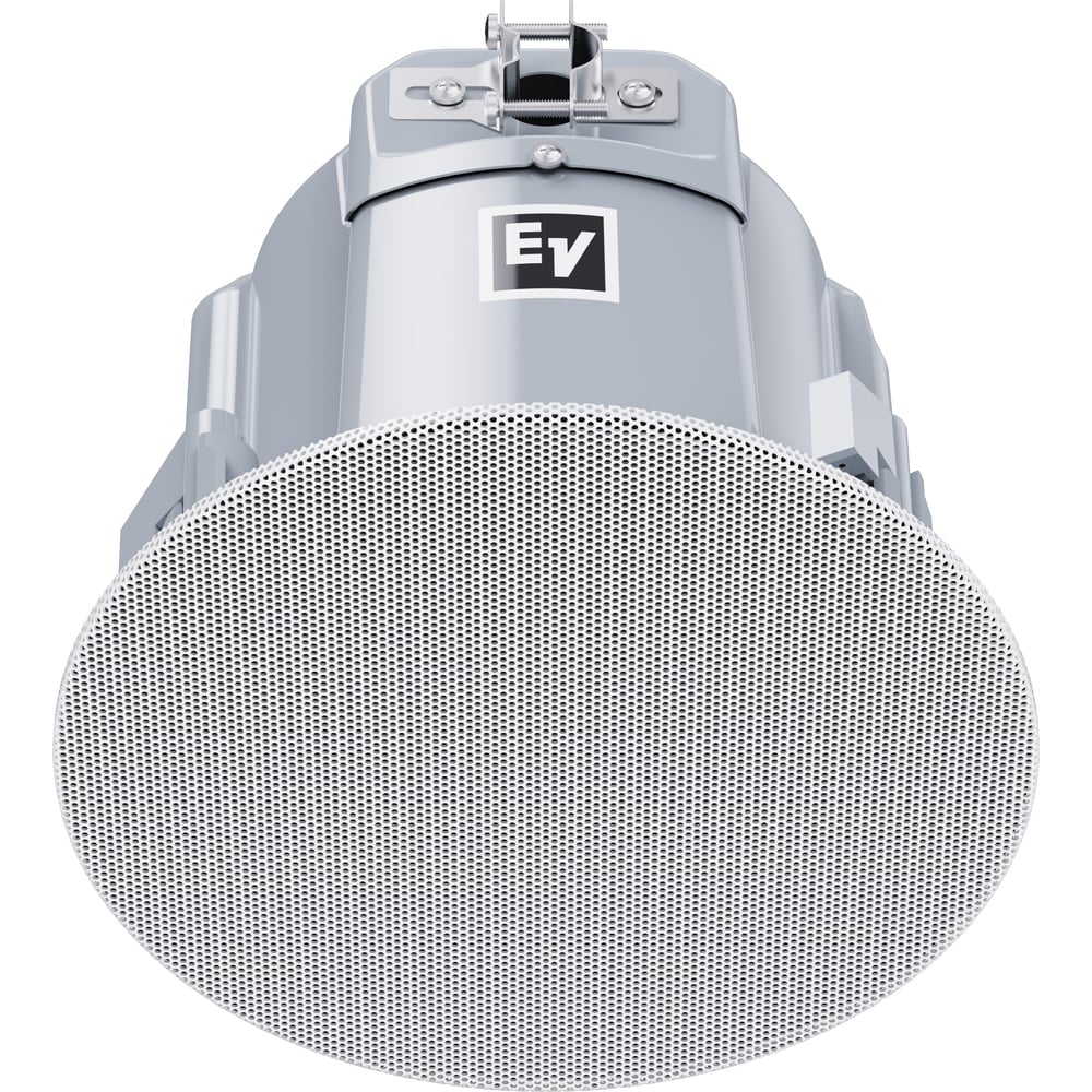 Electro-Voice EVID-EC4.2 2Way 4" Coaxial Ceiling Speaker With White Bezel-Less Magnetic Grille