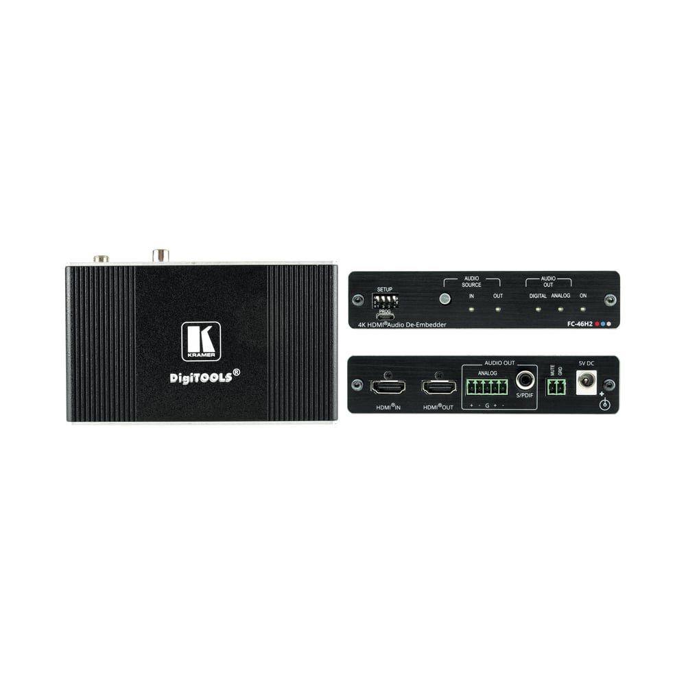 Kramer 40-000090 4K Hdr Hdmi Audio De-Embedder