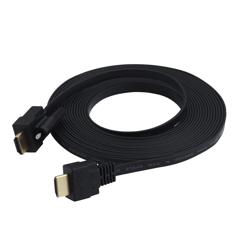 AMX FG10-2192-16 Cbl-Hdmi-Fl2-16, 4K60 Hdmi Myturn Ready 16 Foot Flat Cable