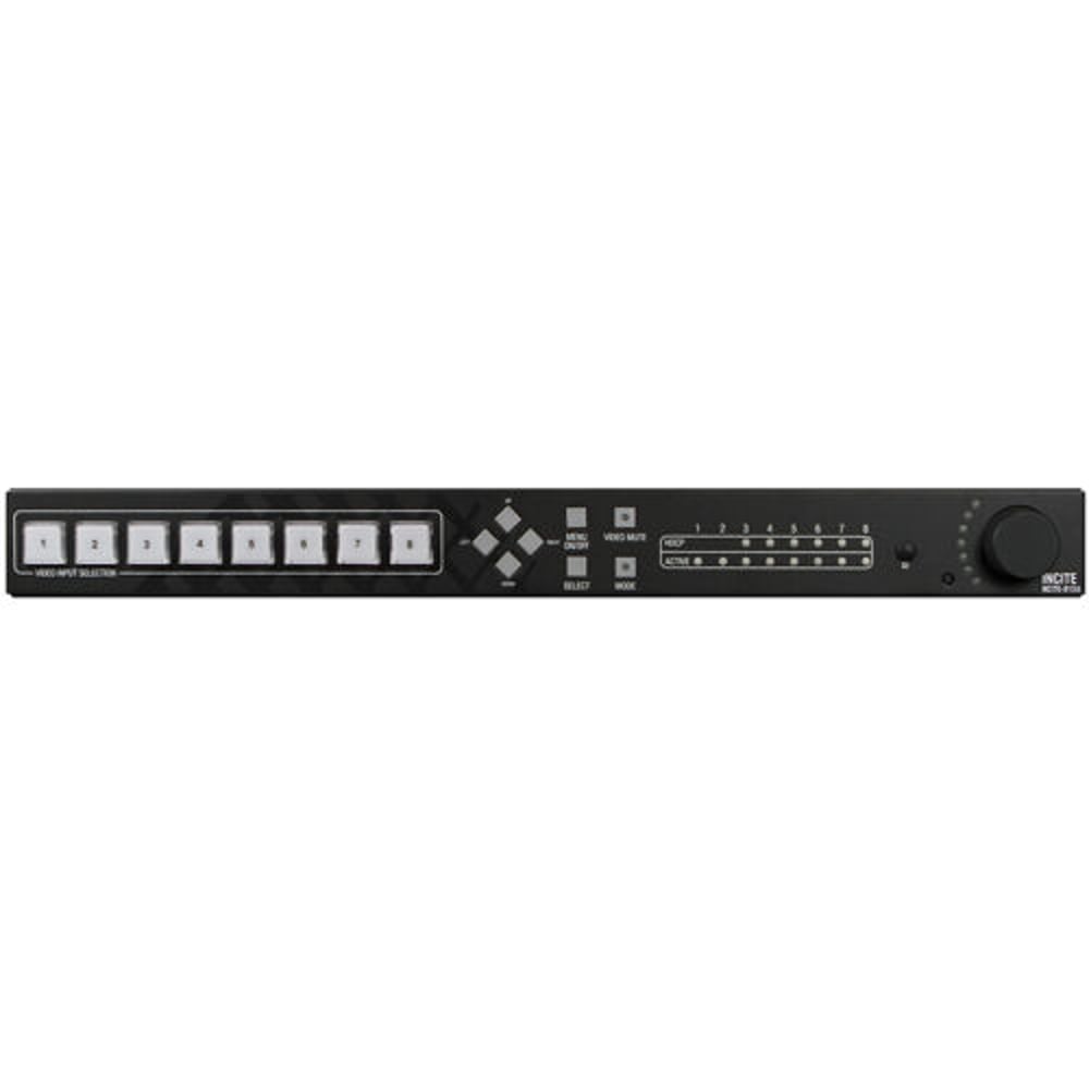 AMX FG1901-12 8X1:3 4K60 4:4:4 Digital Video Presentation Switcher