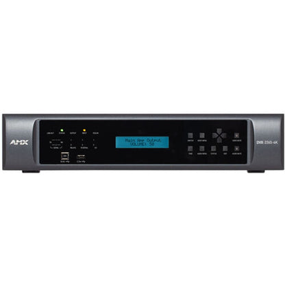 AMX FG1906-0201 Dvx-2265-4K Dvx 6 X 2+1 All-In-One Presentation Switcher