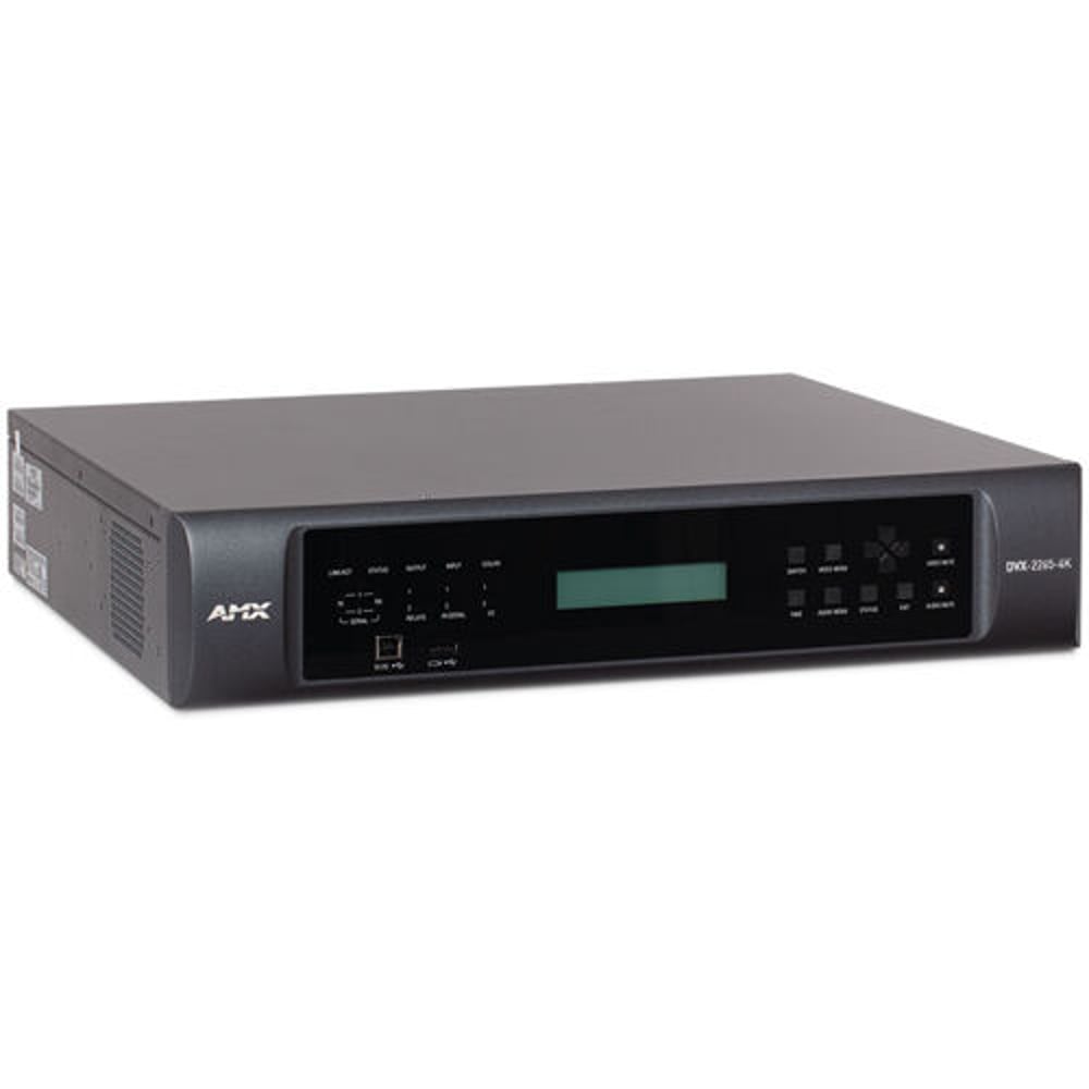 AMX FG1906-0201 Dvx-2265-4K Dvx 6 X 2+1 All-In-One Presentation Switcher
