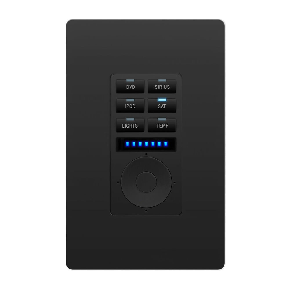 AMX FG5793-01-BL Met-6Ne Metreau 6-Button Ethernet Keypad With Navigation