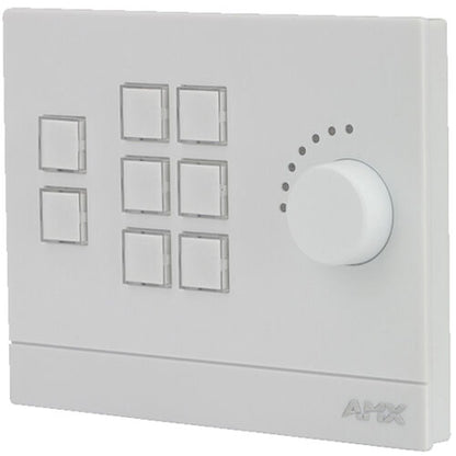 AMX FG5793-06P-BL Mkp-106P-Bl Massio 6-Button Ethernet Keypad, Portrait, Black