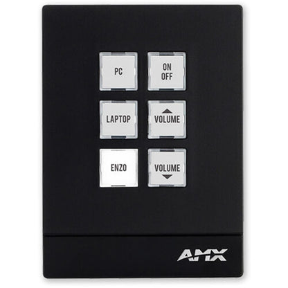 AMX FG5793-06P-W Mkp-106 6 Button Massio Keypad