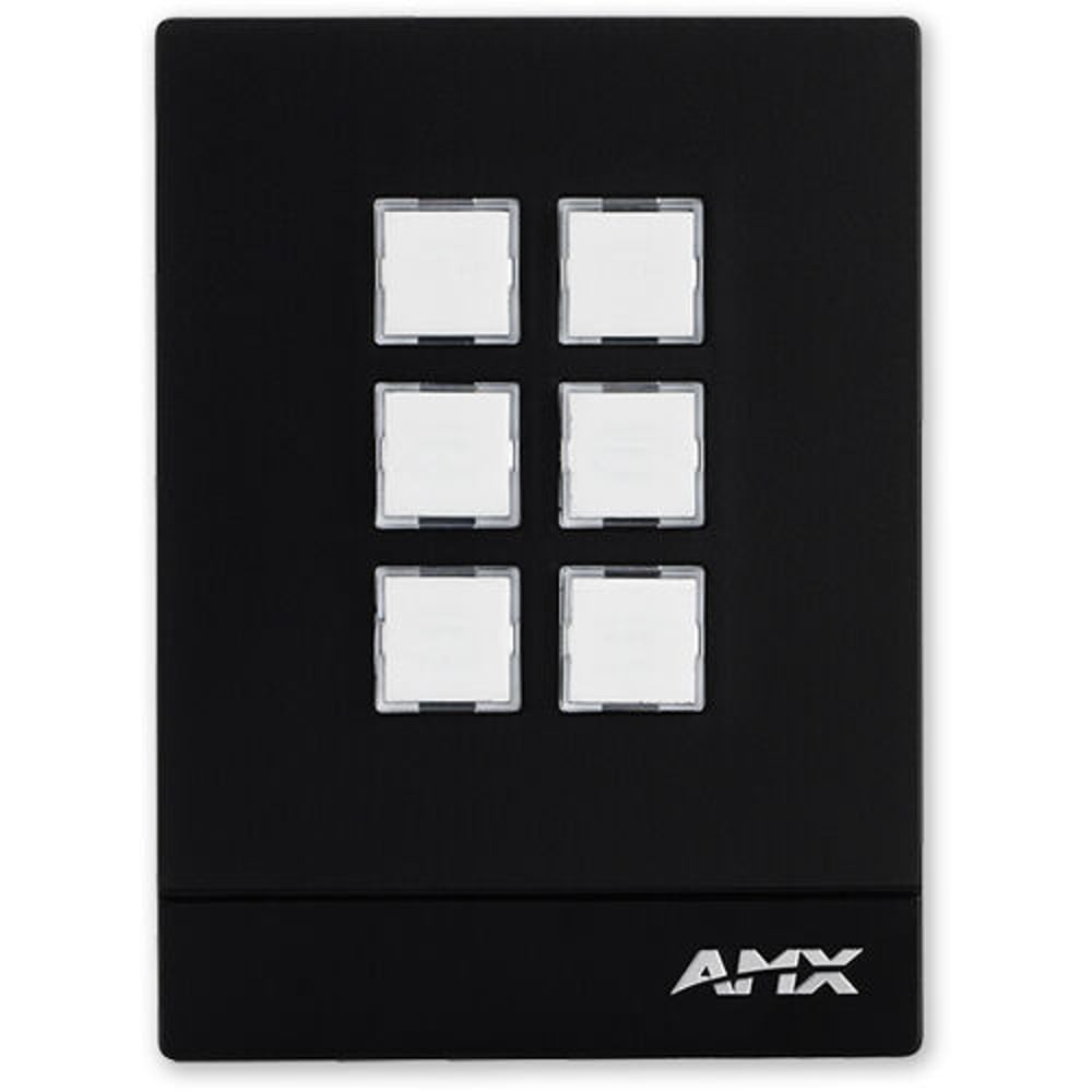 AMX FG5793-06P-W Mkp-106 6 Button Massio Keypad