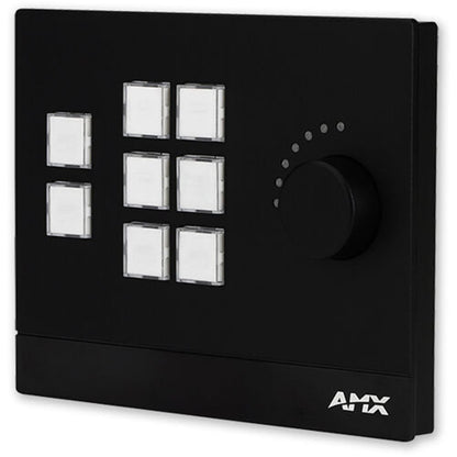 AMX FG5793-08L-BL Mkp-108 8 Button Massio Keypad With Knob