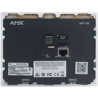 AMX FG5793-08L-BL Mkp-108 8 Button Massio Keypad With Knob