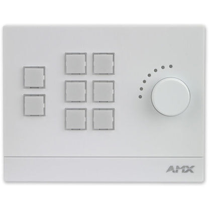 AMX FG5793-08L-BL Mkp-108 8 Button Massio Keypad With Knob