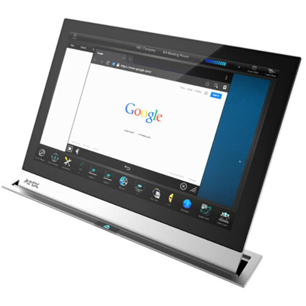 AMX FG5968-57 10.1" Modero X Series G5 Retractable Touch Panel, Silver