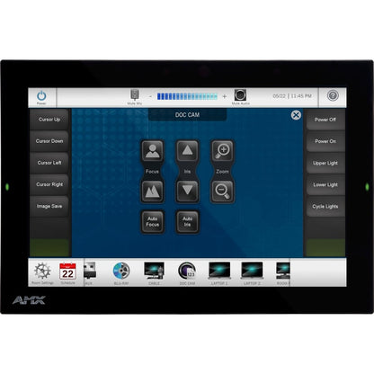 AMX FG5969-49BL Md-1002-Bl, 10" Modero Wall Panel, Black