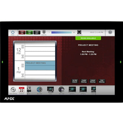 AMX FG5969-49BL Md-1002-Bl, 10" Modero Wall Panel, Black