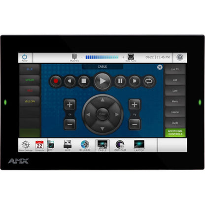 AMX FG5969-55BL Md-702-Bl, 7" Modero Wall Panel, Black