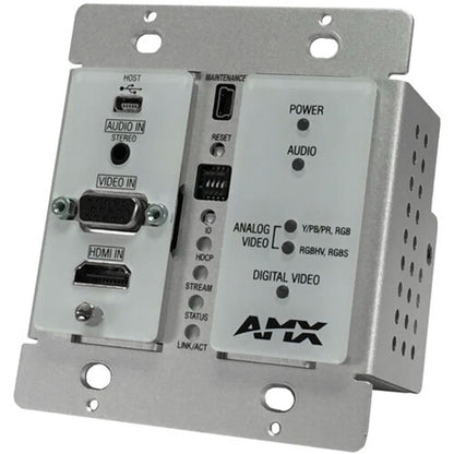 AMX FGN1115-WP-BL Svsi Decor Style Wallplate Minimal Compression Video Over Ip Encoder