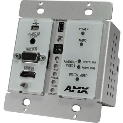 AMX FGN1115-WP-WH Svsi Decor Style Wallplate Minimal Compression Video Over Ip Encoder