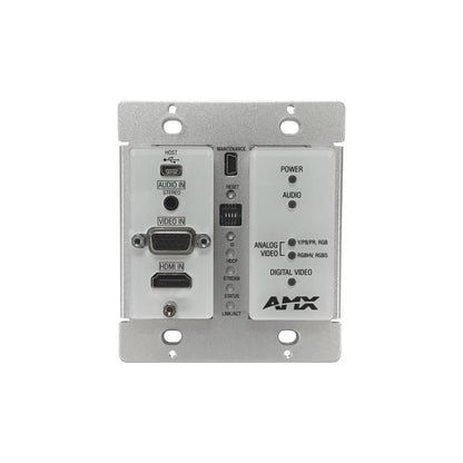 AMX FGN1115-WP-WH Svsi Decor Style Wallplate Minimal Compression Video Over Ip Encoder
