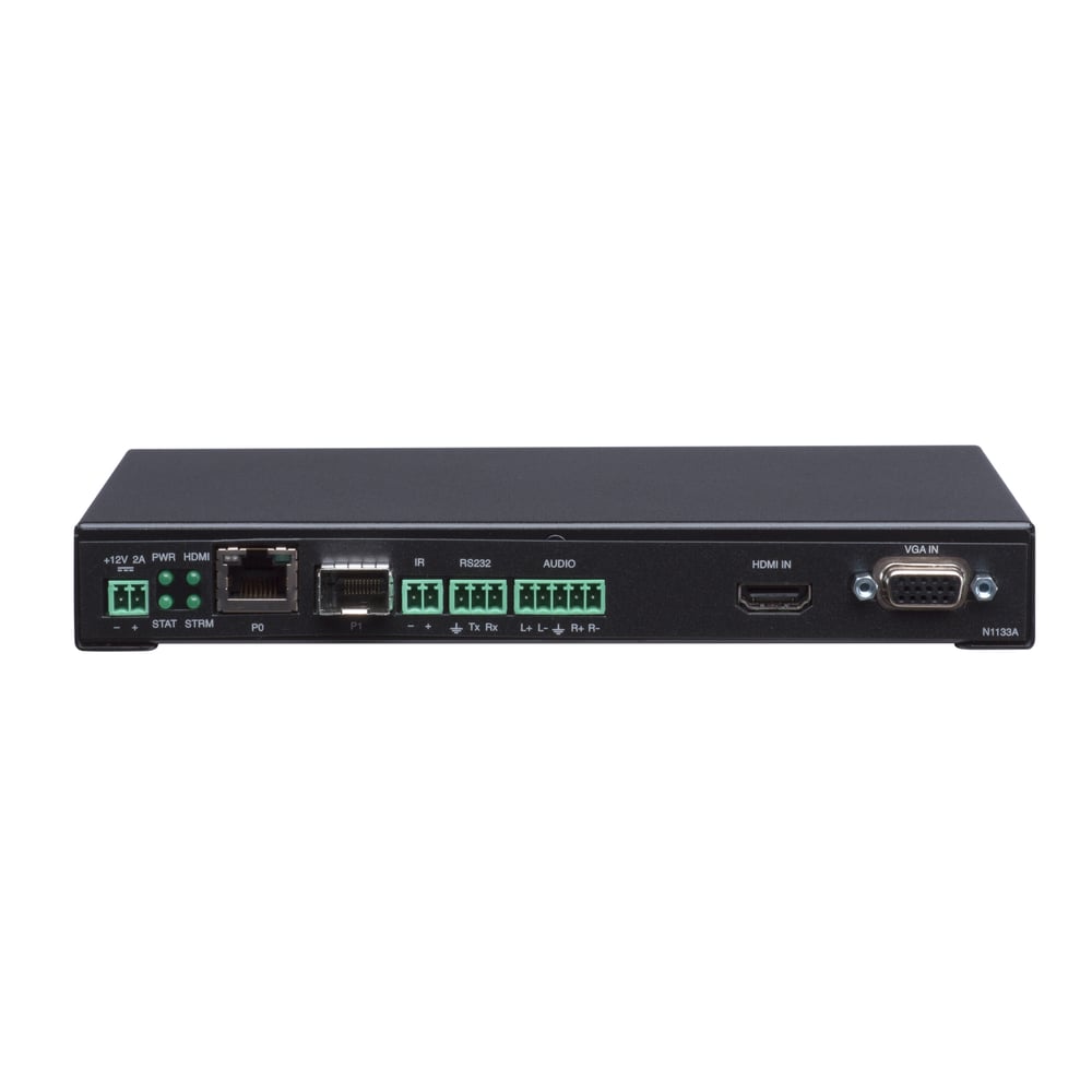 AMX FGN1133A-SA Svsi Stand-Alone Minimal Compression Encoder W/(1)Sfp Fiber/Rj45 Co