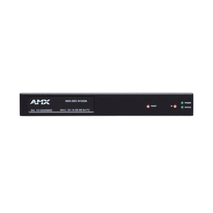AMX FGN1222A-SA Svsi Stand-Alone Minimal Compression Voip Decoder W/(2)Rj45 Network Port